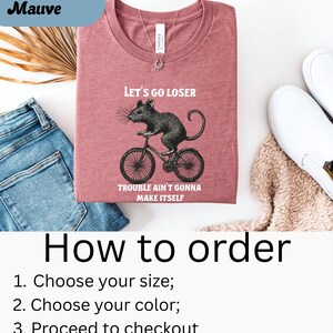 Funny Rat Shirt; I Love Rats; Rat Shirt; Rat King Shirt; Rat T Shirt; Funny Gift For Rat Lovers; Rat Mom T-Shirt; Women Apparel Tee For Her image 2