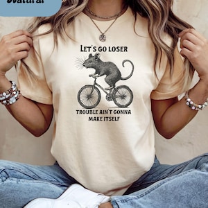 Funny Rat Shirt; I Love Rats; Rat Shirt; Rat King Shirt; Rat T Shirt; Funny Gift For Rat Lovers; Rat Mom T-Shirt; Women Apparel Tee For Her image 1