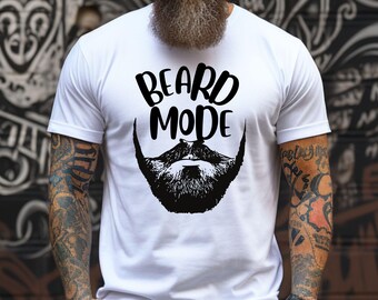 Beard Shirt: Shirt for Dad; Gift for him; Father's Day; Anniversary gift, Beard Mode shirt; Funny Dad Tee; Gift Anniversary; Christmas gift