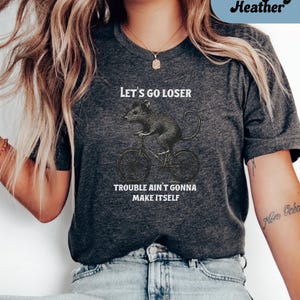 Funny Rat Shirt; I Love Rats; Rat Shirt; Rat King Shirt; Rat T Shirt; Funny Gift For Rat Lovers; Rat Mom T-Shirt; Women Apparel Tee For Her image 9