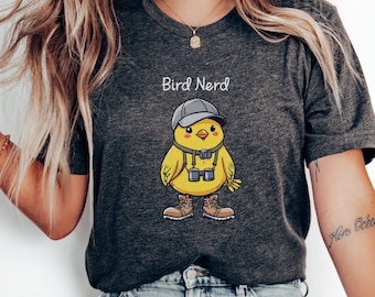 Bird Nerd Shirt, Bird Lover Shirt, Funny Bird Watcher Shirt, Twitcher Shirt, Gift for Bird Nerd, Bird Shirt, Bird Watcher Gift,Bird Nerd Tee