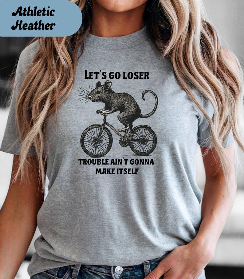 Funny Rat Shirt; I Love Rats; Rat Shirt; Rat King Shirt; Rat T Shirt; Funny Gift For Rat Lovers; Rat Mom T-Shirt; Women Apparel Tee For Her image 7