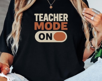 Teacher Comfort Colors Shirt New Teacher Shirt Cute New Teacher Gift Kindergarten Teacher Team Tshirt Preschool Teacher Shirt Teacher Tee