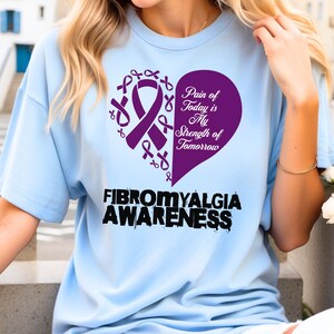 Fibromyalgia Awareness Unisex T-Shirt; Hidden Disability; fatigue survivor; chronic pain top; fibro warrior shirt; fibromyalgia gift