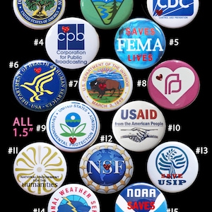 Corporation for public broadcasting save my public radio. Wear a pin. Show your support for PBS and NPR. One and a half inch pin