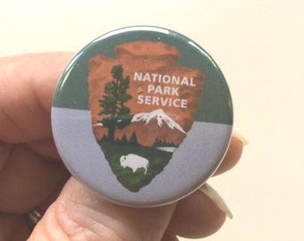 National Park Service Pin: Conserve Our Parks (1.25 inch)