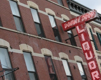 Double Door Liquors Photo: Vintage Chicago Music Venue Print