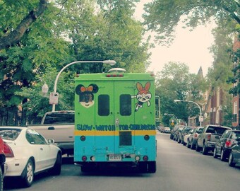 Humboldt Park Chicago Photography: Ice Cream Truck Art Print