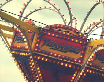 Kiddieland Photography Print: Vintage Carnival Ride, Chicago Art