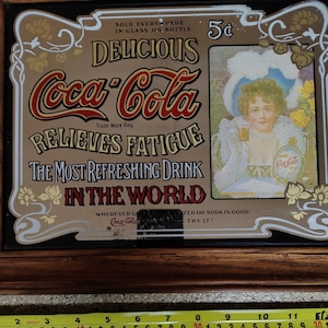 Coca Cola Mirror - Etsy