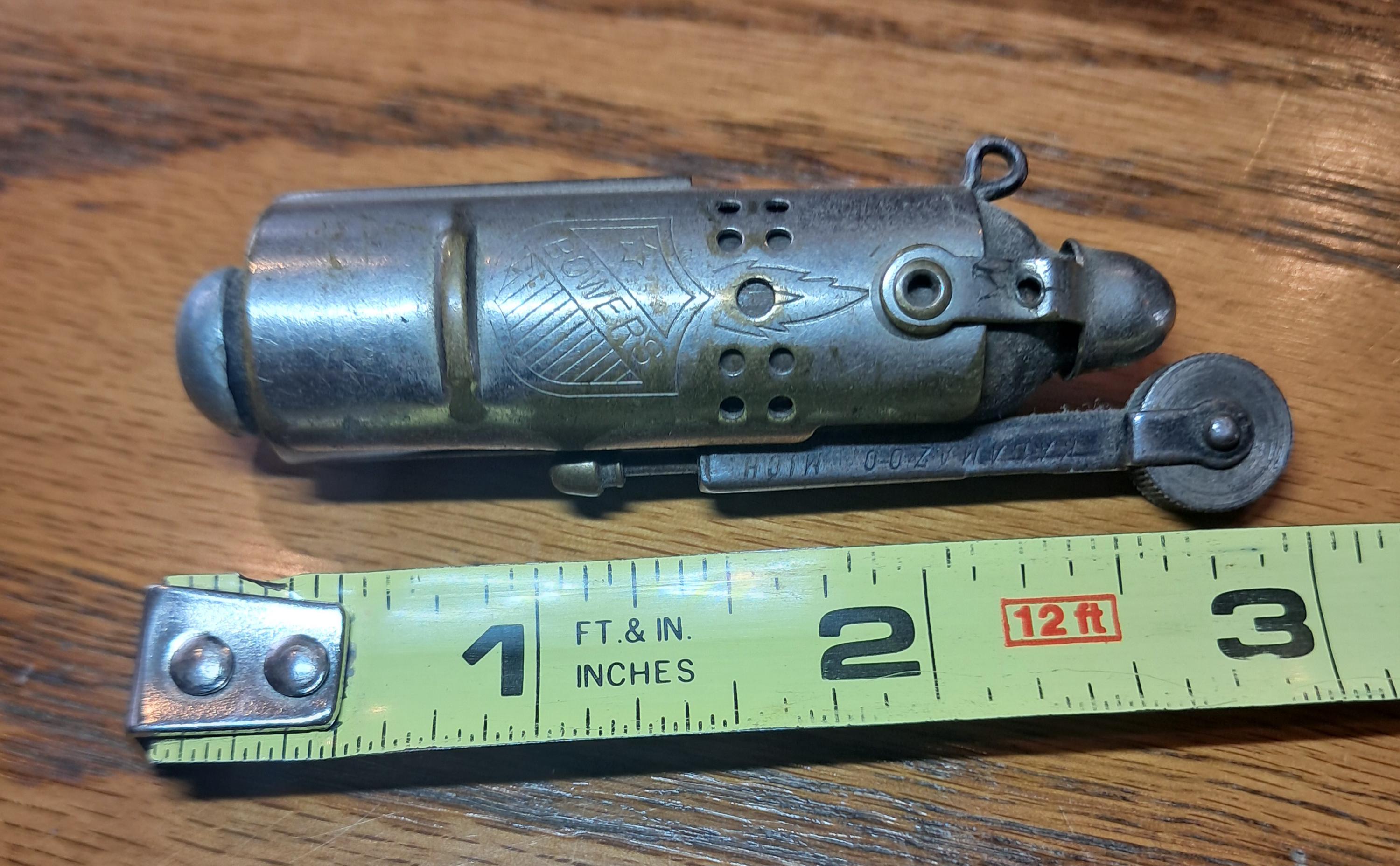 bowers cigarette lighter The Kalamazoo Trench is one of the most famous trench lighters today. From WW2, made in the USA, these lighters were used by allied soldiers, you guessed it, in the Bowers Lighter Co. - Army-Navy