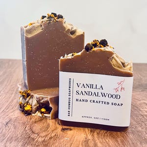 Vanilla Sandalwood Artisan Soap