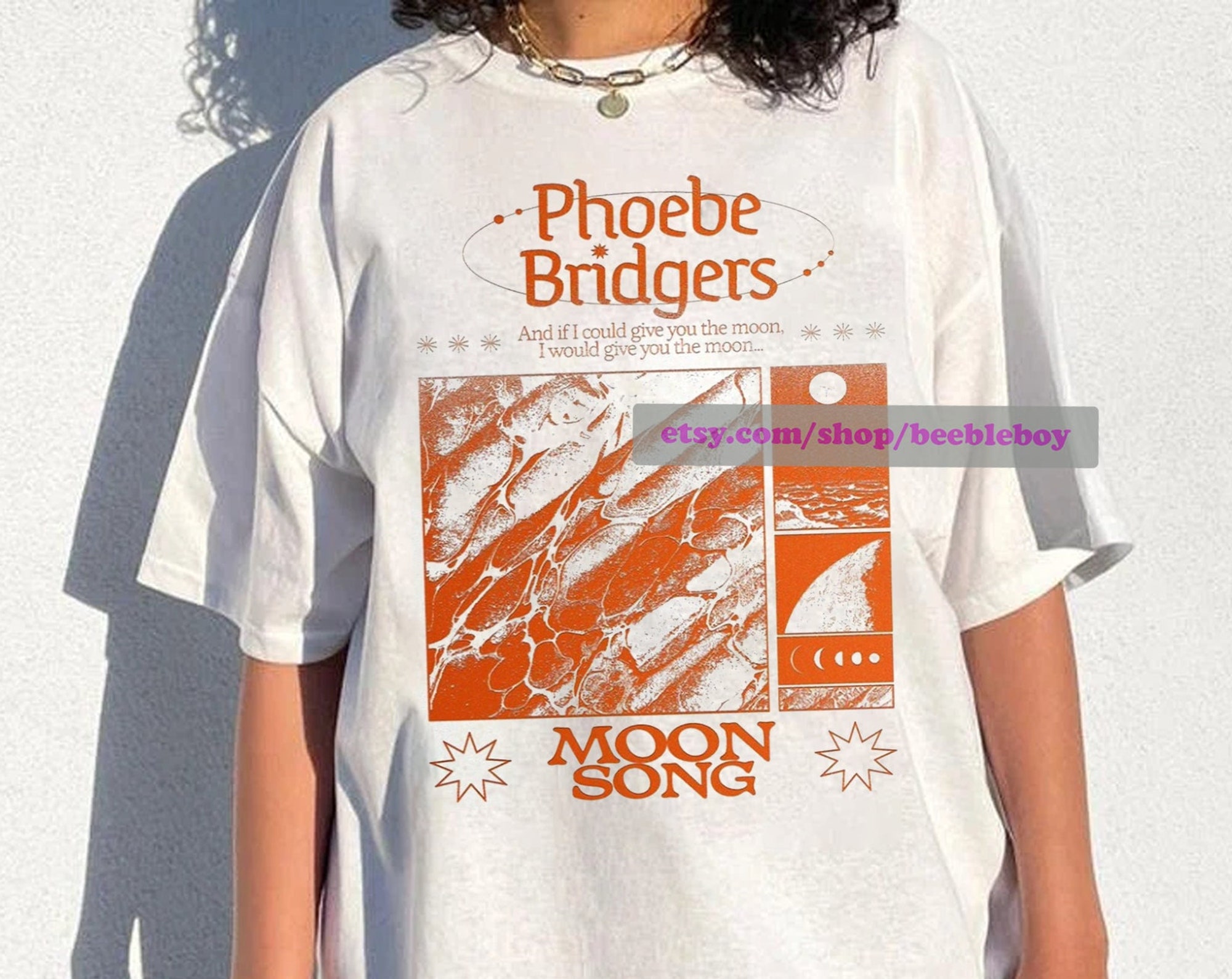 Phoebe Bridgers Moon Song Vintage T-Shirt Phoebe Bridgers Moon Song Vintage T-Shirt