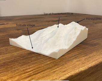 Solitude Ski Resort 3D Model