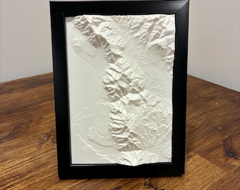 5x7 Framed Ogden, Utah 3D Model