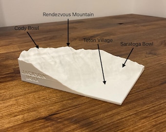 Jackson Hole Ski Resort 3D Model