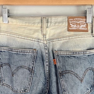 Vintage Orange Tab Levi’s | Two Toned 1990s Denim