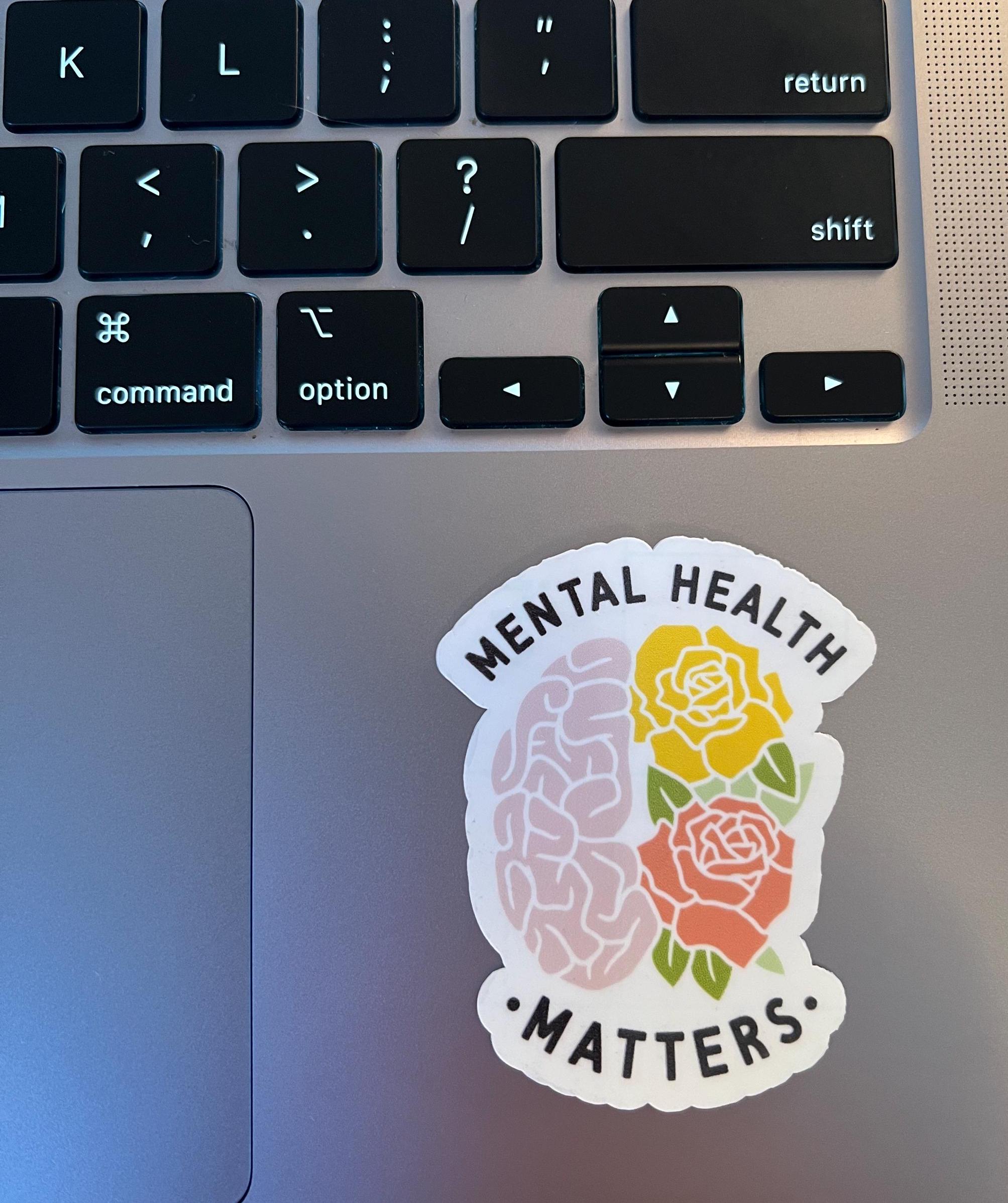 Mental Health Awareness Sticker | Mental Health Matters Sticker ...