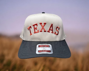 Embroidered Texas Baseball Cap: Western Cowboy/Cowgirl Hat