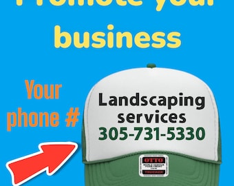 Gorra con logotipo empresarial bordado personalizado: Merchandising personalizado para pequeñas empresas