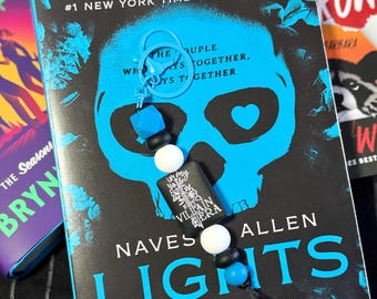 In My Villain Era Keychain | Dark Romance Reader Gift | Morally Grey Character Lover | Bookish Silicone Bead Keychain | Booktok Reader