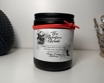 The Western Woods — Dark Woods & Cinnamon Clove Soy Candle