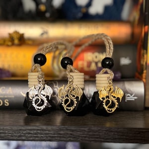 Dragon Car Freshener | Bookish | Dragon | Fourth Wing | ACOTAR | Xaden Riorson
