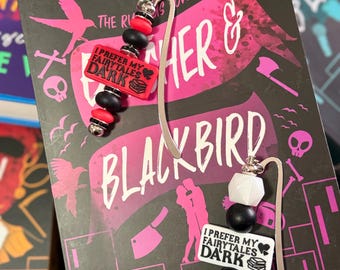 Dark Romance Bookmark Charm – Bookish Accessory for Spicy Reader Era