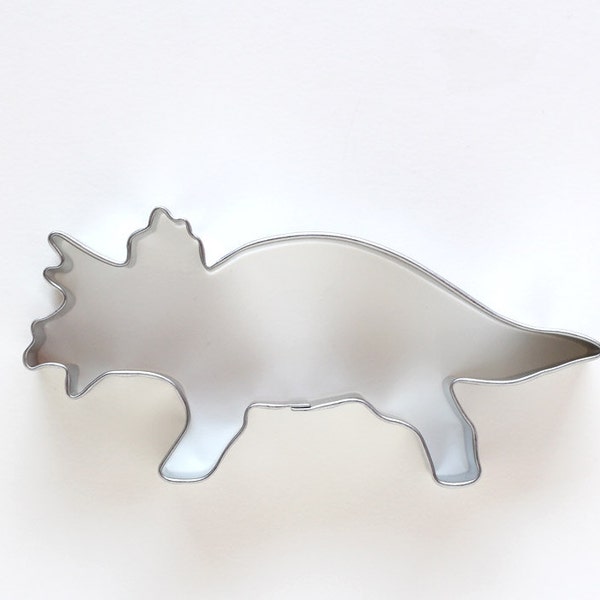 Dinosaur Cookie Cutter - Triceratops