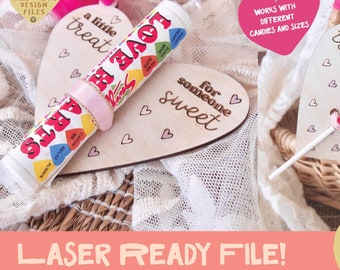 Festa de doces do dia dos namorados SVG, lembrancinha de classe, pirulito