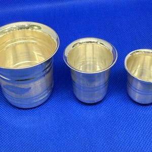 Pure Silver Tumbler from 9 grams to 25 grams