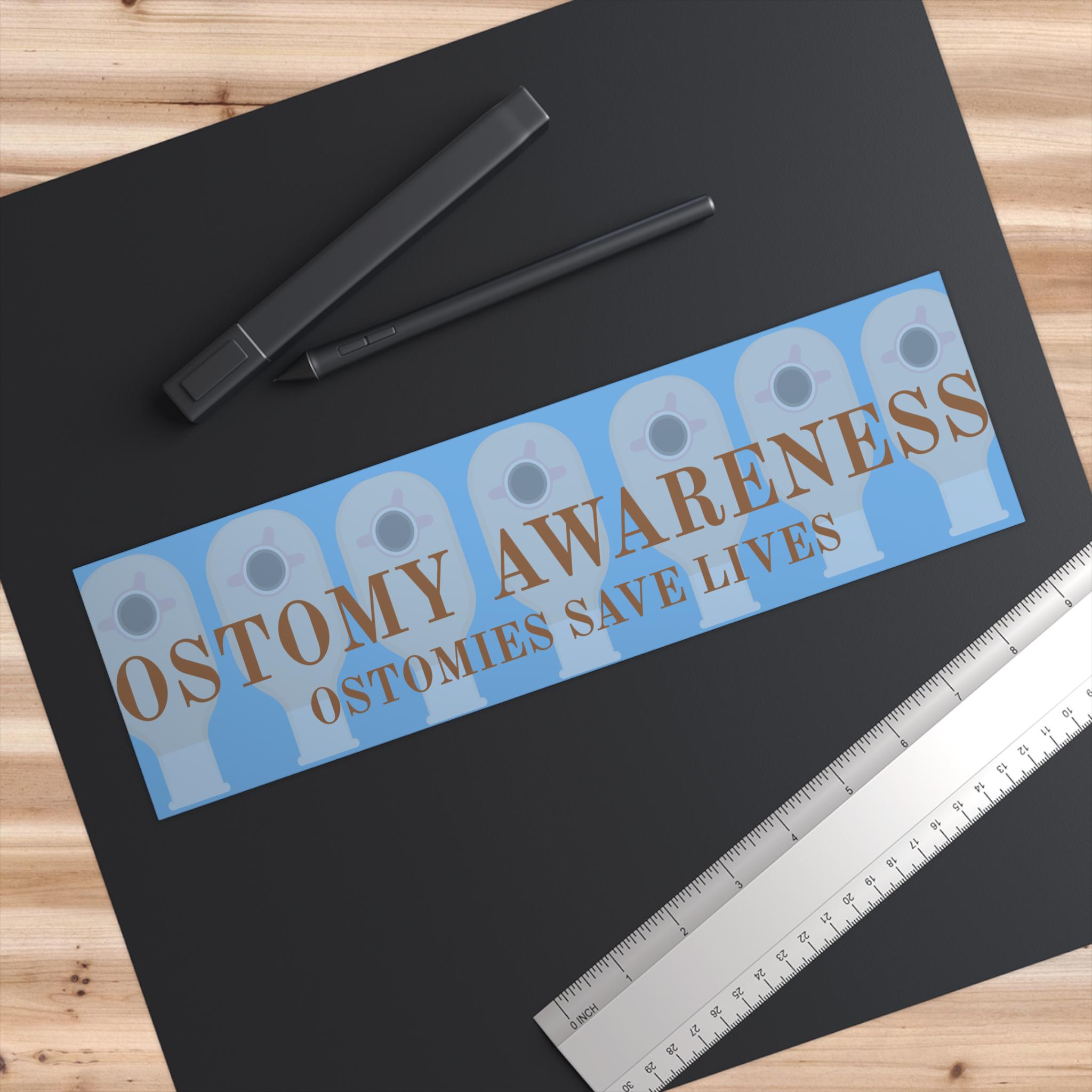 Ostomy Awareness Bumper Stickers, Ostomate Support, Gift for Patients ...