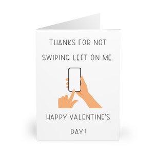 Valentijnsdagkaart naar rechts vegen – grappige woordspeling in datingapp, digitale pdf-liefdeskaart, afdrukbaar Valentijnskaart niet naar links vegen
