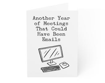 Funny Coworker Card Printable Digital Download Cards for Coworkers Office Humor Card Work Anniversary