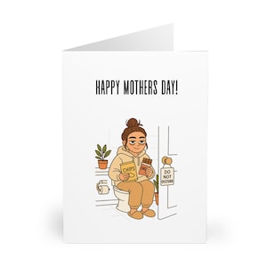Afdrukbare Moederdagkaart, voor het eerst Moederdag, perfect voor Moederdag en een feest voor moeder, eenvoudig afdrukbaar, direct downloaden