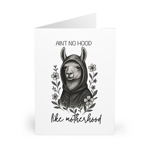 Cartão engraçado para o Dia das Mães, Cartão para a Maternidade, Cartão para uma Nova Mãe
