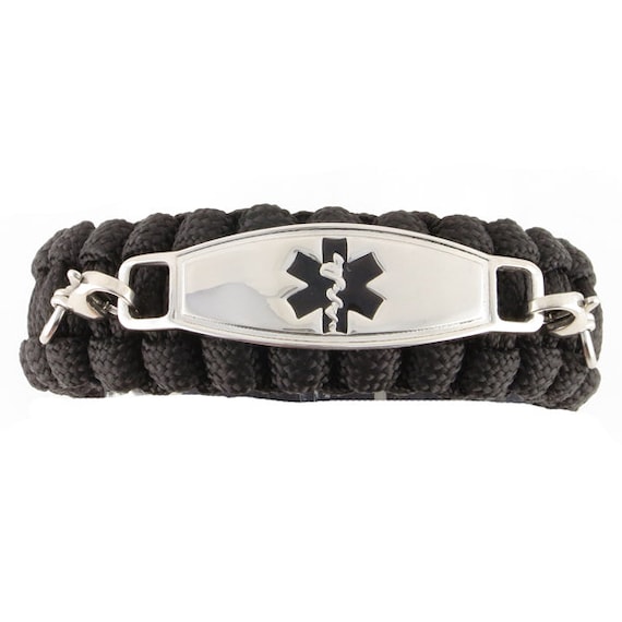 Paracord medical bracelet deals