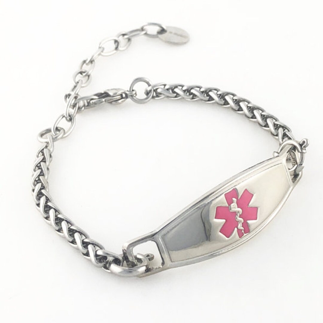 Women's Medical Bracelet Adjustable Bracelet Personalized Gift ...