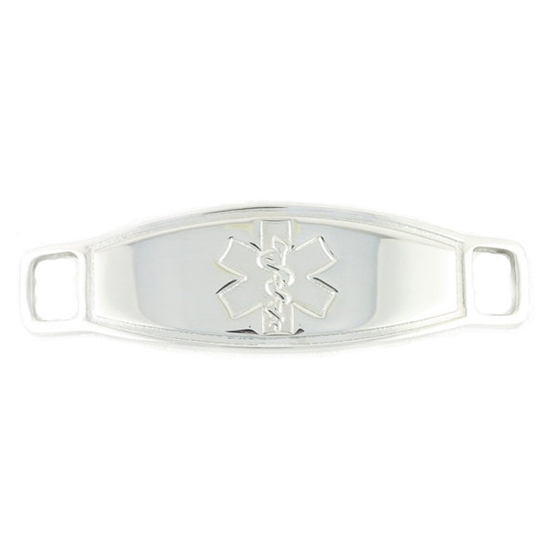 Medical ID Tag Custom Engraved Medical Alert Tag Medic Tag Etsy