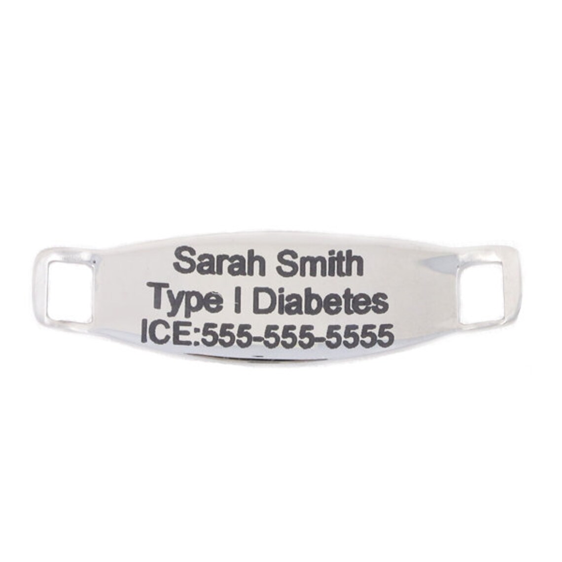 Medical ID Tag Personalized Medical ID Stainless Steel Etsy