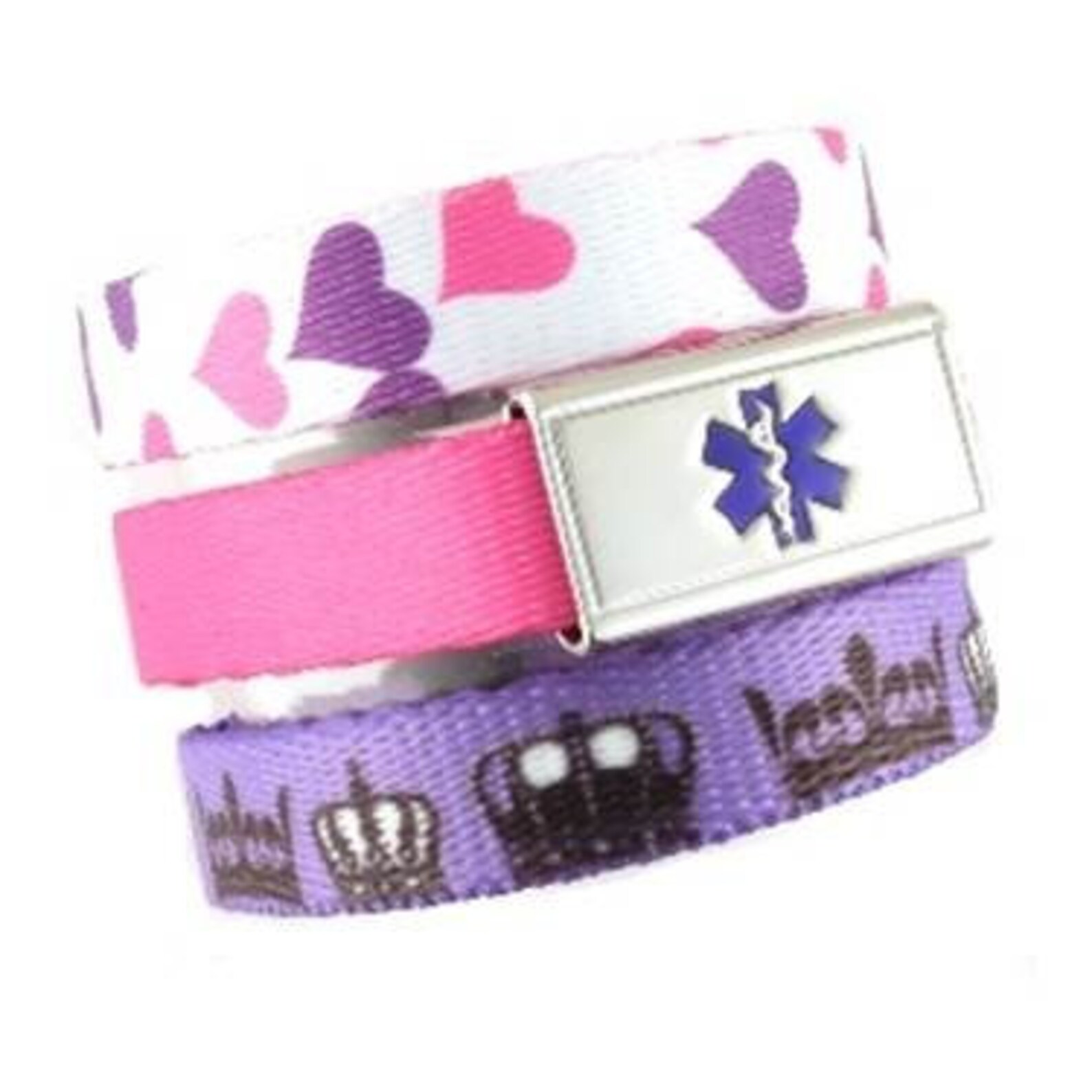 Bracelets médicaux pour enfants 3 Pack Bracelet coeur | Etsy