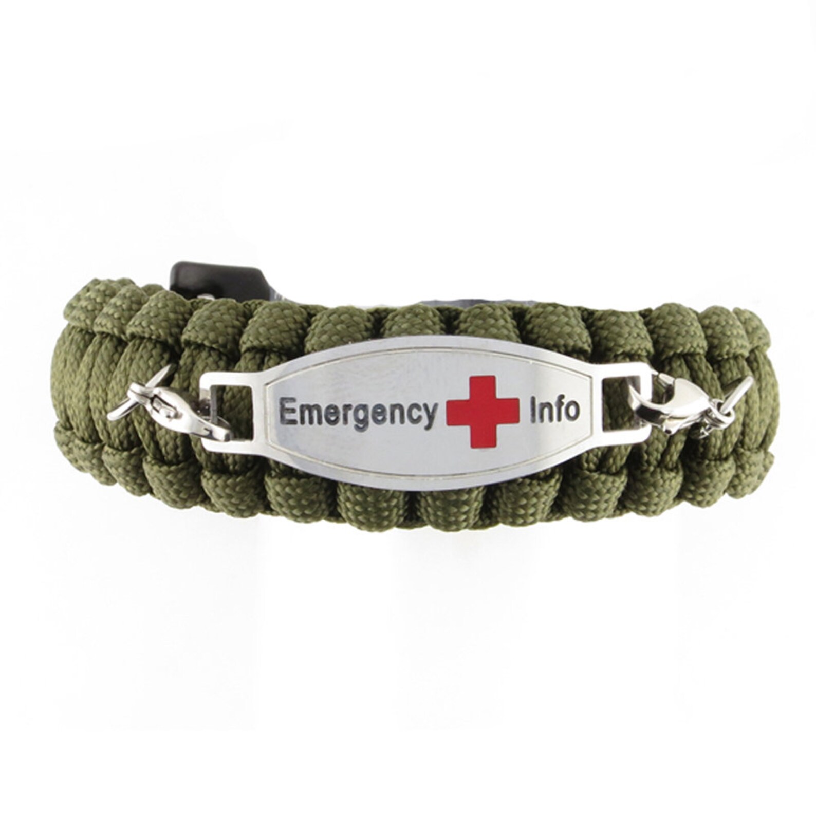 Mens Paracord Bracelet Medical ID Survival Bracelet Etsy