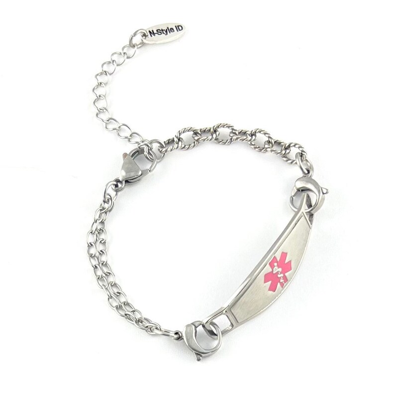 Medical Alert Bracelet Women Lymphedema Bracelet T1 Etsy