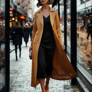 Silk Trench Coat - Etsy