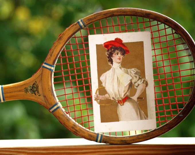 Vintage, Antique, Sports Memorabilia, Tennis, Badminton, Squash Racket, Bancroft, the Winner Etsy