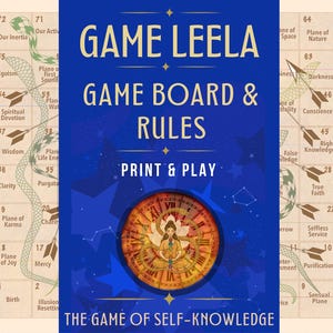 Leela Game of Self-Knowledge: Rules and Board in English (Printable Files)