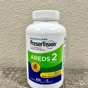 Bausch + Lomb Preservision Areds 2 Eye Vitamin | 210 Soft Gels | Handmade Eye Health Supplement | Vision Support
