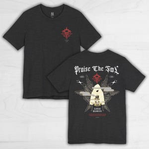 Praise The Fool Unisex T-shirt, Lord Of The Mysteries Shirt, Klein Moretti Tee, Lotm merch, Light Novel T shirt, Anime / Donghua, Gift for x Dark Grey Heather