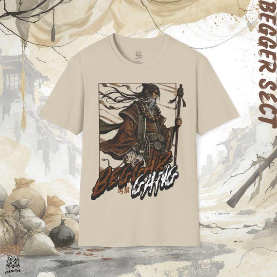 Beggar Gang shirt, 10 Great Sects, Murim, Jianghu, Anime Tee, Manhwa Tee, Beggar Union/Sect, Webtoon Tee, Gift for Him, Anime Merch, Manhwa