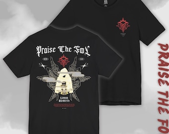 Praise The FoolユニセックスTシャツ、Lord Of The Mysteriesシャツ、Klein Moretti Tシャツ、Lotmグッズ、ライトノベルTシャツ、アニメ/Donghua、xへの贈り物